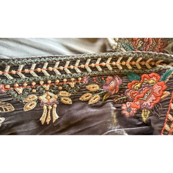 GORGEOUS Embroidery Velvet Kimono by Johnny Was - Picture 6 of 7